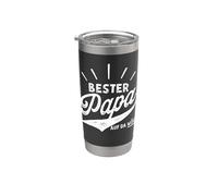 Bester Papa auf da Wöd! - Bester Papa der Welt Gobelet isotherme en acier inoxydable double paroi