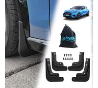 BestEvMod AOSK Lot de 4 bavettes garde-boue Mach-E pour Mustang Mach E 2021, 2022, 2023, 2024 (lot de 4), pas besoin de percer des trous