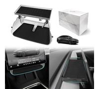 BestEvMod Rangement sous écran pour Tesla Model Y Juniper 2025-2026 (noir)