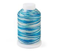 Bestewelry Cordon Rond en Polyester ciré 6 Plis pour Fabrication de Bijoux macramé Turquoise foncé 230 m x 0,5 mm