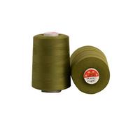 Bestgift 2-Pack Cônes de Fil à Coudre 8500 Yards Tout Usage pour la Couture, la surjeteuse, la Merrow et la Broderie à la Main 418 Army Green 40S/2 8500 Yards