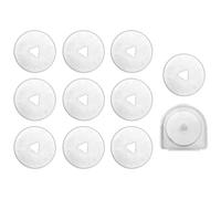 Bestgle 10 Pièces Lames Rotatives Lames de Cutter Rotatif de 28 mm, lames de Rechange pour Cutter Rotatif, Lame Ronde cutter pour le quilting, papier, tissu, scrapbooking, couture et découpe de tissu