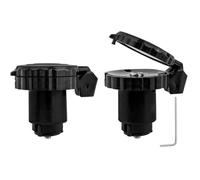 Bestgle 2 Pcs Mini Rétroviseurs de Vélo pour Guidon, Mini Rétroviseur Pliable, Rétroviseur de Guidon Rotatif à 360°, Petit Miroir de Velo, Universel pour Vélo de Montagne