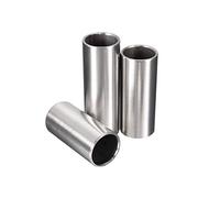 Bestgle Guitare Slide, Lot de 3 tailles en acier inoxydable de guitare en métal plaqué Hard-chrome doigt Slide pour guitare électrique acoustique basse