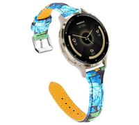 Bestgo Bracelet compatible avec Garmin Venu 3, 18 mm Sport Bracelet en cuir compatible avec Garmin Venu 3/3S/4/4S Watch Band, Cuir synthétique