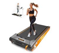 BestGod Tapis de course incliné sous le bureau Capacité 150 kg Tapis de course portable 2,5 HP pour la maison, mini tapis de course compact avec télécommande