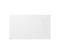 BESTHERM - Radiateur électrique fixe à inertie sèche céramique 1000W SPARK horizontal blanc