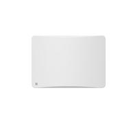 Radiateur électrique fixe à inertie sèche céramique 1000W plug & play Bestherm OVEO horizontal blanc