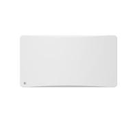 BESTHERM - Radiateur électrique fixe à inertie sèche céramique avec thermostat interchangeable 1500W Bestherm OVEO horizontal blanc