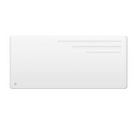 BESTHERM - Radiateur électrique fixe à inertie sèche fonte 2000W Bestherm MOTU horizontal blanc