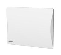 BESTHERM - Radiateur électrique fixe connecté WIFI à inertie sèche fonte 1000W ALOA CONNECT horizontal blanc