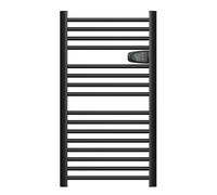 Sèche-serviette électrique sans fluide 500W H.98xL54cm Bestherm HESTIA noir [#000000]