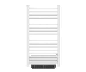 BESTHERM - Sèche-serviette électrique sans fluide avec soufflerie 500W+1000W H.100,5xL54cm Bestherm HESTIA blanc