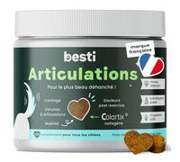 besti Articulations Chien - 120 Compléments Anti-Arthrose - 100% Mobilité