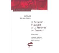 Bestiaire d'amour et la response du bestiaire
