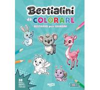 Bestialini da colorare - Bestiario per bambini: Animali fantastici e creature divertenti da colorare per bambini 4-7 anni