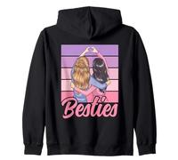 Besties Bête Meilleur Ami Amitié Mignon Besties Sweat à Capuche