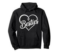 Besties BFF Best Friends Cœur Amitié Mignon Assorti Sweat à Capuche