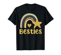 Besties BFF Cœur Best Friends Bestie T-Shirt