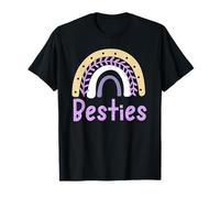 Besties BFF Cœur Best Friends Bestie T-Shirt