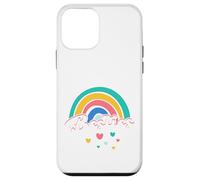 Besties Cœurs Arc-en-Ciel | Amitié Amis Filles Coque pour iPhone 12 Mini