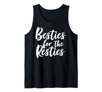 Besties for The Resties - Design avec Citation d'amitié Débardeur