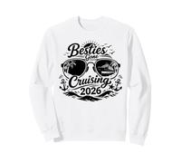 Besties Gone Cruising 2026 Croisière Entre Amis Assortis Sweatshirt