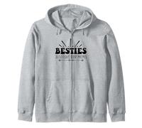 Besties Just Like Our Moms Baby Best Friend Annonce Sweat à Capuche