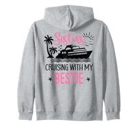 Besties Sister Cruise Trip Sisters Cruising with My Bestie Sweat à Capuche