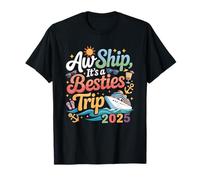Besties Trip Croisière Ami Croisière Voyage Vacances d'été T-Shirt