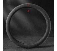 Bestiry Housse de Volant pour Dodge Ram 1500, 2500 et 3500 (2009-2018), 15 Pouces, en Cuir antidérapant, Protection intérieure, Rouge.