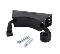 Bestiry Support Mural léger pour Bouteilles d'oxygène avec vis, idéal pour la Maison, l'hôpital, la Clinique ou l'usine. Support Durable pour Bouteilles d'azote (Noir, Lot de 10).