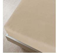BESTLIFE Draps-housses Jersey 2 pcs Taupe 100x200 cm Coton avec manuel de montage（13121067）VIDAXL