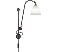 Bestlite BL 5 luminaire mural Bone China / Laiton noir Gubi - 5710902742247
