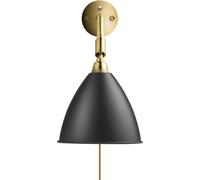 GUBI Lampe murale Bestlite BL7 noir charbon-laiton