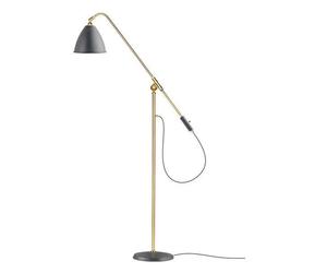 Bestlite BL4 Lampadaire Gris & Laiton