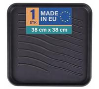 Bestlivings Bac à Chaussures (1, Noir, 38 x 38 cm (Rectangulaire))