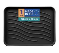 Bestlivings Bac à Chaussures (1, Noir, 38 x 50 cm (Rectangulaire))