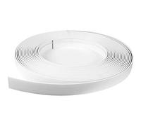 Bestlivings Cache pour rail de rideau - 200 cm - Couleur : blanc - En plastique - Pour rail de rideau avec rail intérieur - À glisser sur rails intérieurs