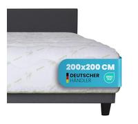 Bestlivings Couette en bambou - 200 x 200 cm - Certifié Öko-Tex (fabriquée en Allemagne) - Fibres de bambou antibactériennes - Couette thermorégulatrice et régulatrice d'humidité