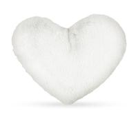 Bestlivings Coussin en forme de cœur - Coussin décoratif en peluche - Coussin moelleux - Pour chambre d'enfant, canapé, chambre à coucher - Certifié Öko-Tex