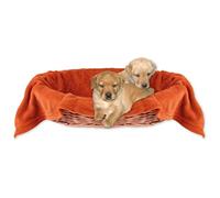 Bestlivings Couverture douillette pour animaux de compagnie - Douce et douillette - Disponible dans de nombreux modèles (80 x 120 cm, terre cuite - bête)