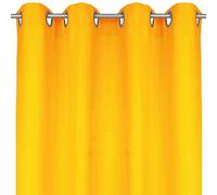 Bestlivings Ellen Rideau décoratif avec œillets, Polyester, Orange, 140 x 245 cm