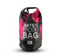Bestlivings Lot de 2 sacs de natation - Rose - 28 x 18 cm - Sac étanche pour le sport et les loisirs - Sac étanche de 2 litres - Pour la pêche