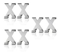Bestlivings Lot de 6 crochets de porte à suspendre (12 crochets) - Crochets pour feuillure de porte de 2 cm, crochets de fenêtre en métal sans perçage, collage pour chambre d'enfant, couloir, cuisine