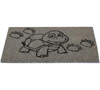 Bestlivings Paillasson en coco - 25 x 50 cm - Motif tortue - Tapis de sol - Tapis de sol - Tapis de porte