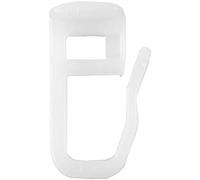 Bestlivings Porte-Rideaux 11 x 10 mm, pour Rail de Rideau, Coureurs Universels pour Boucle Intérieure, Adapté à Tous Les Rails Courants, 50 Pièces