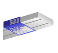 Bestlivings Rail de Rideau 300cm (2x90/1x120cm) / 2-voies - Ensemble Complet in ccessoires (kit de fixation, embouts latéraux, galets pour rideaux)
