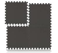 Bestlivings Tapis de sol pour piscine - Anthracite 8 pièces 50 x cm (2 m²) protection du et pataugeoire Protège le la contre les dommages., Gris