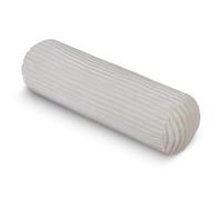 Bestlivings Traversin XXL (70 x 20 cm) - Aspect velours côtelé - Housse douce et douillette avec fermeture éclair - 1000 g - Certifié Öko-Tex - Coussin de nuque